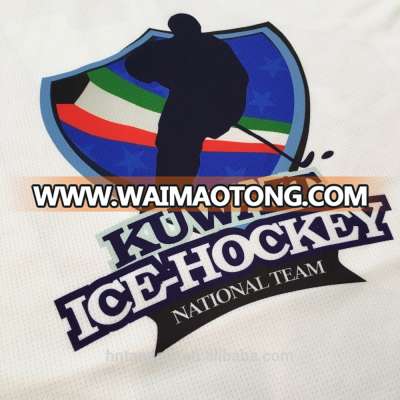 custom cheap sublimated ice hockey jersey,sublimation printing team hockey shirt uniforms